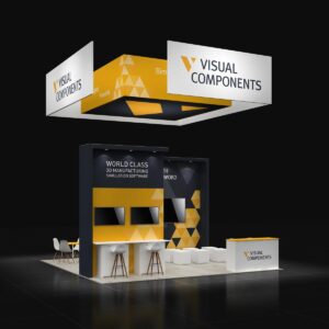 Innovative and purpose-driven 20x20 trade show booth rentals for Las Vegas shows